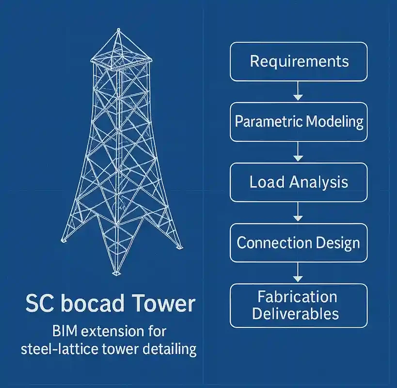 SC bocad Tower 3 SC bocad Tower