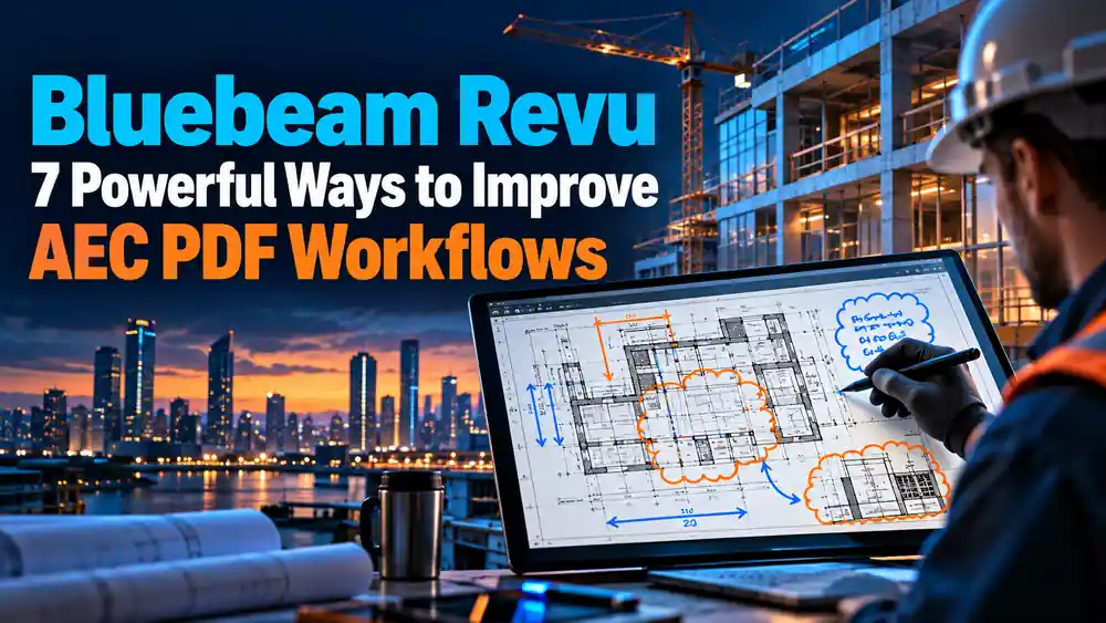 Bluebeam Revu: 7 Proven Ways to Improve AEC PDF Workflows 4 Bluebeam Revu