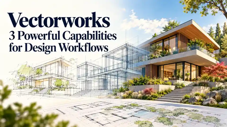 Vectorworks: 3 Powerful Capabilities for Design Workflows 4 Vectorworks